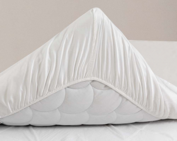 Underlakan med resår under, Percale, vit i gruppen Sängkläder / Underlakan hos Grand Design (801-1)