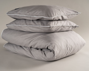 OXFORD GREY Dubbel i gruppen Sängkläder / Dubbelpåslakan hos Grand Design (9335-18-DUBBEL)